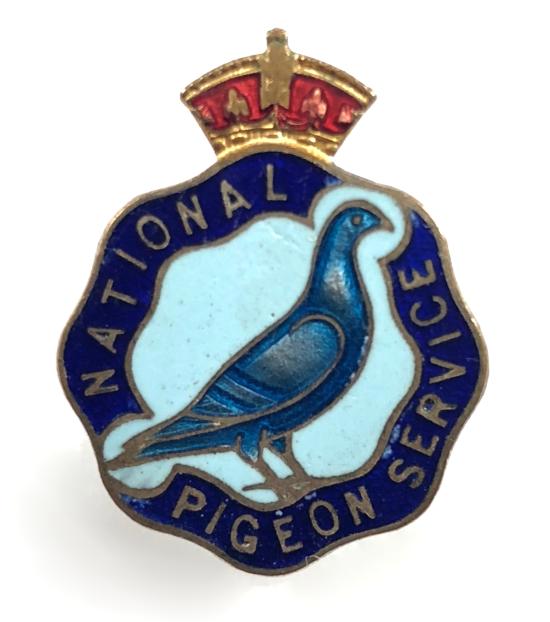 WW2 National Pigeon Service badge RAF Army and Special Forces
