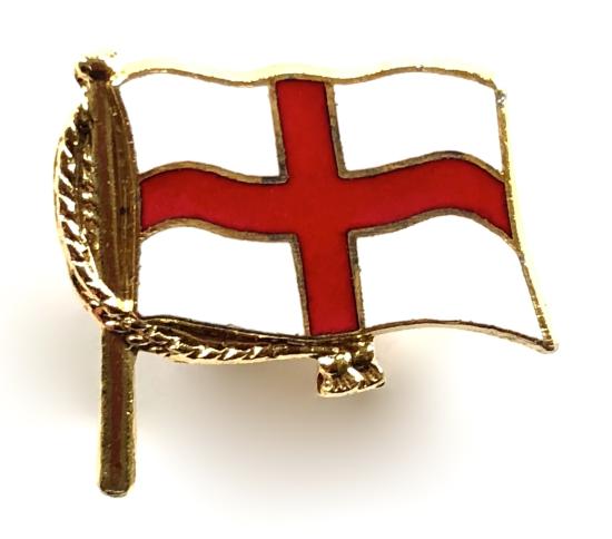 Saint Georges Cross patriotic flag badge by This England Cheltenham