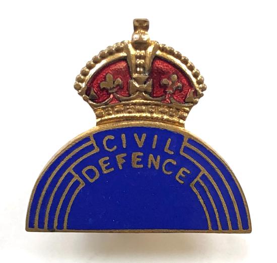 WW2 Civil Defence ARP Services home front pin badge
