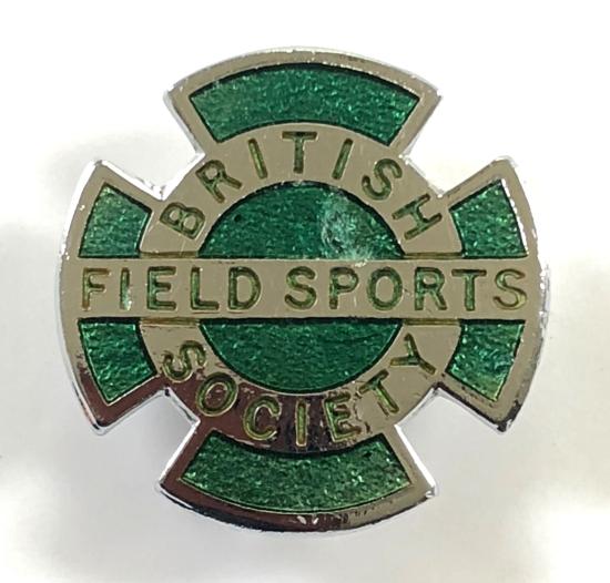 British Field Sports Society membership pin badge