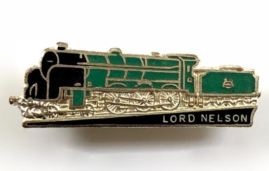 Railway Servants Orphanage BR Lord Nelson steam train badge by Miller