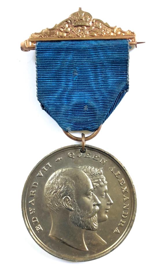 Edward VII & Queen Alexandra 1902 Coronation Medal