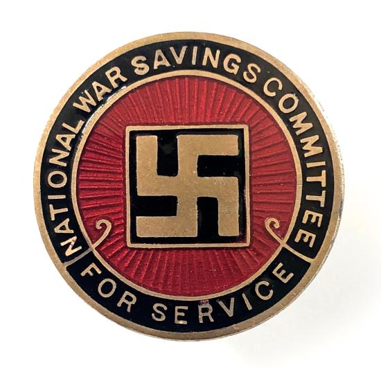WW1 National War Savings Committee for service badge c.1916