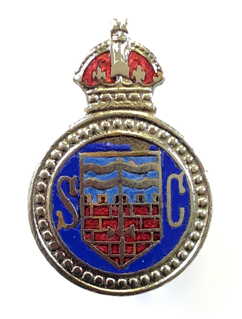 Bath City Somerset Special Constable police reserve numbered badge