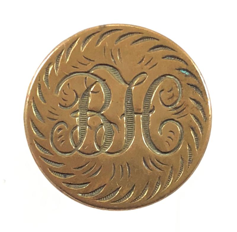 Duke of Beaufort Hunt brass button