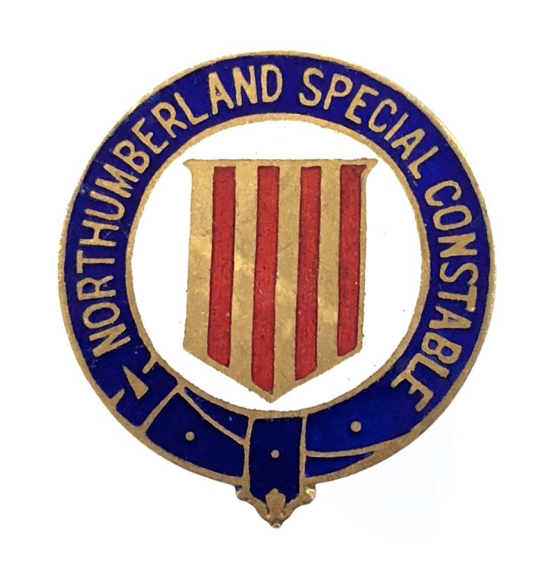 Northumberland Special Constable police badge