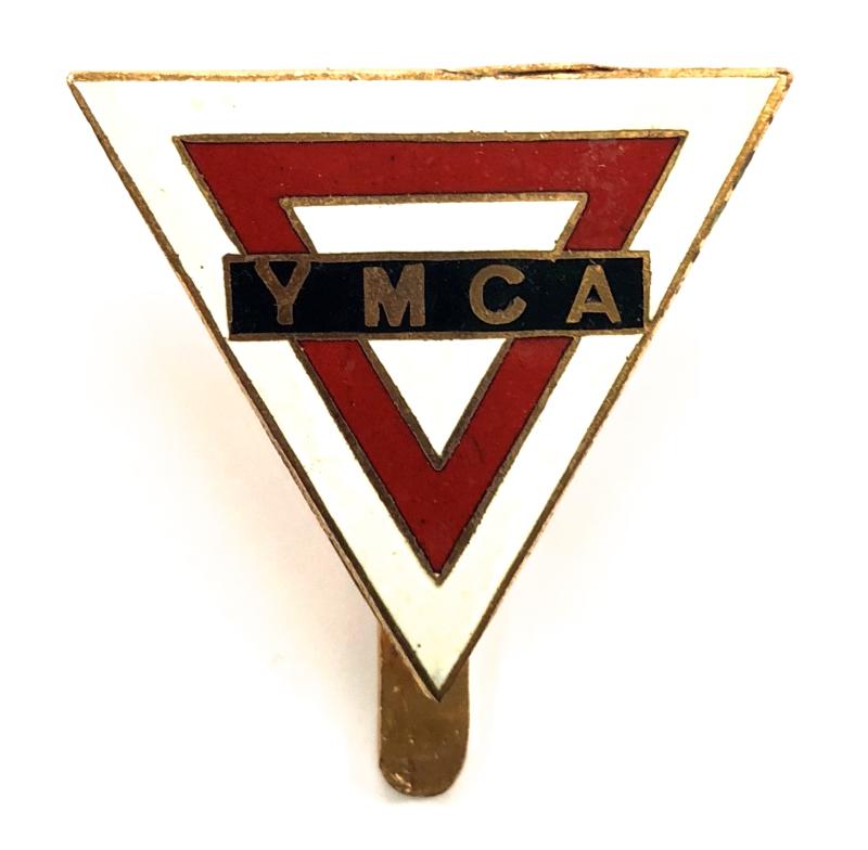 WW1 Young Mens Christian Association YMCA canteen worker cap badge