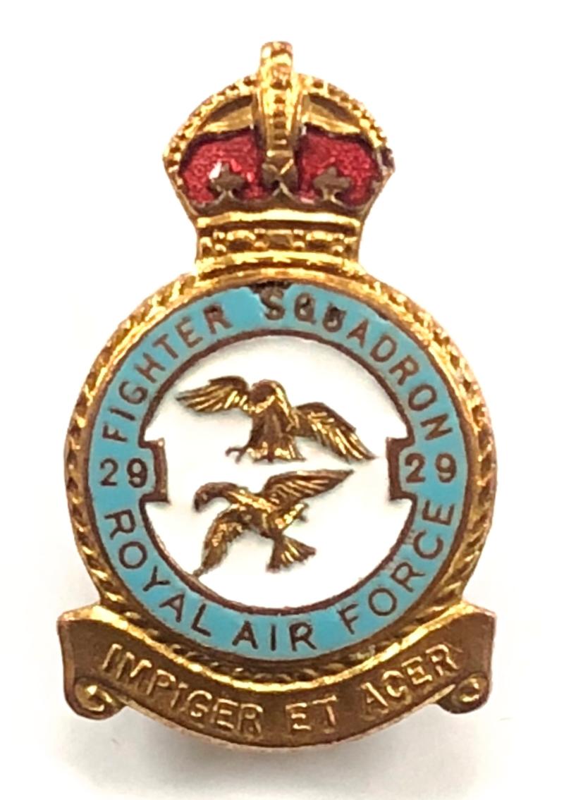 RAF No 29 Battle of Britain Squadron Royal Air Force badge
