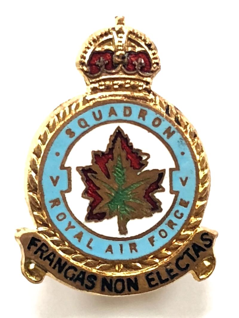 RAF No 5 Squadron Royal Air Force badge circa 1940s