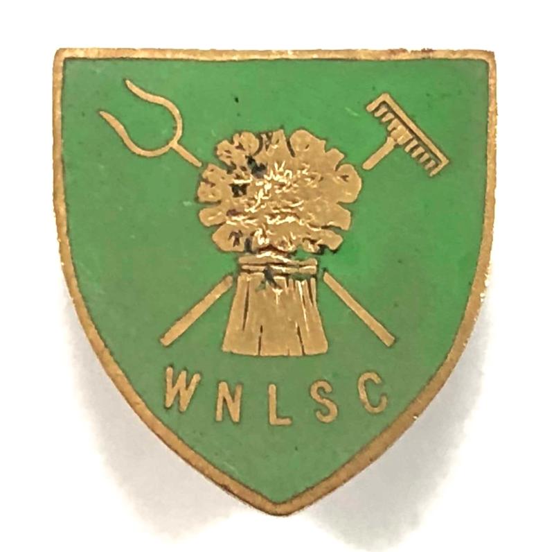 WW1 Womens National Land Services Corps WNLSC badge