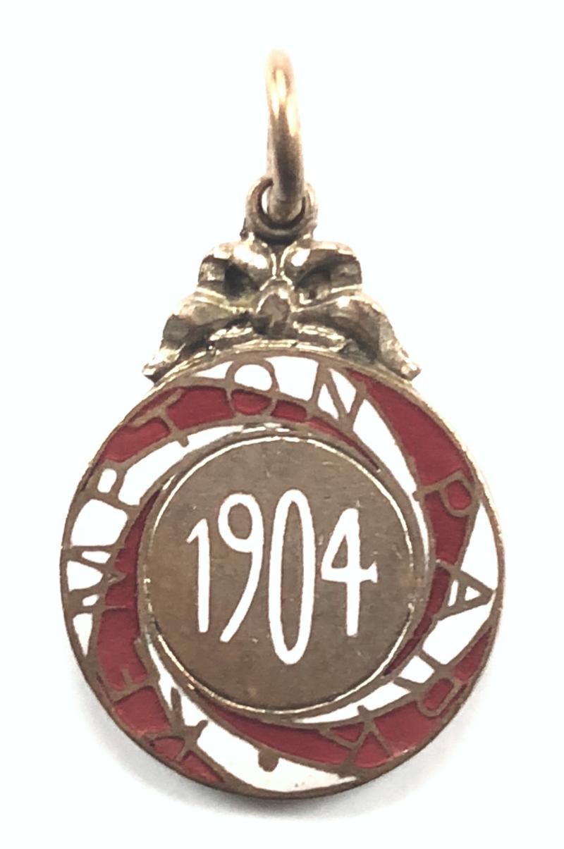 1904 Kempton Park horse racing club badge