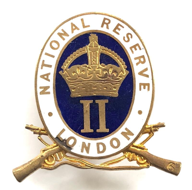 WW1 National Reserve Class II Chelsea London badge