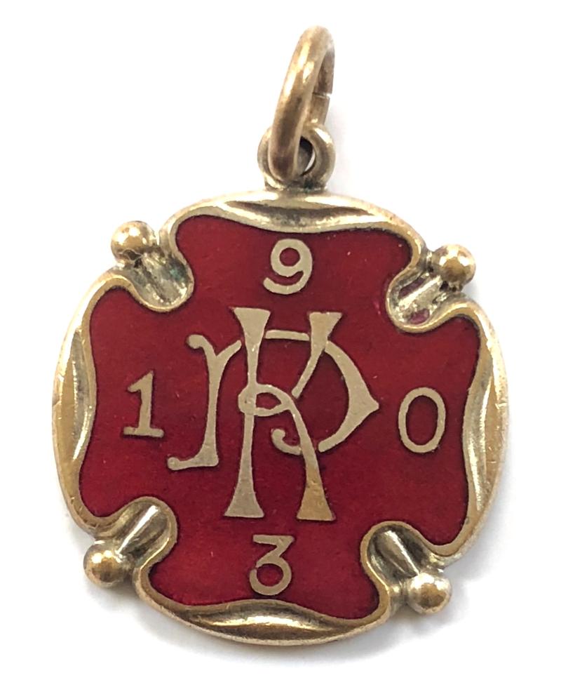 1903 Kempton Park horse racing club badge
