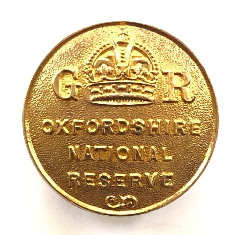 WW1 National Reserve Oxfordshire home front badge