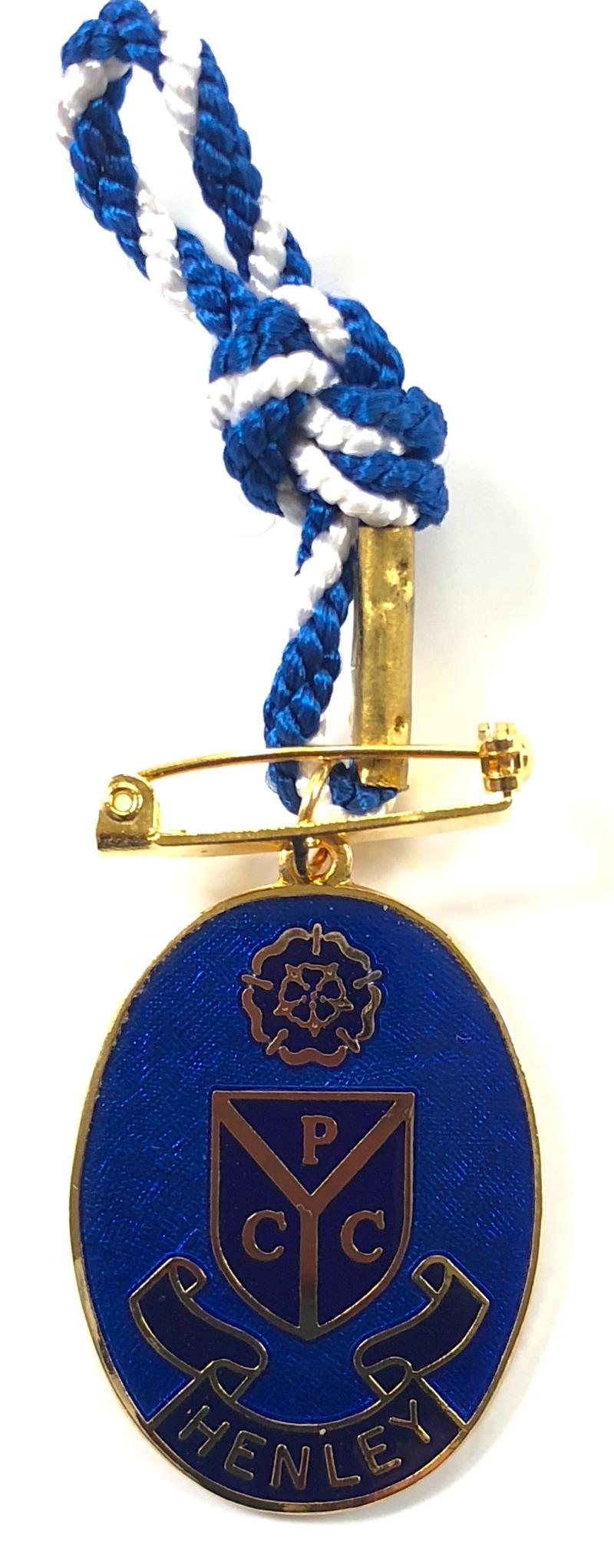 1999 Phyllis Court Rowing Club Henley membership badge
