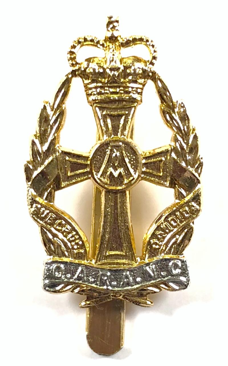 Queen Alexandra's Royal Army Nursing Corps QARANC anodised cap badge