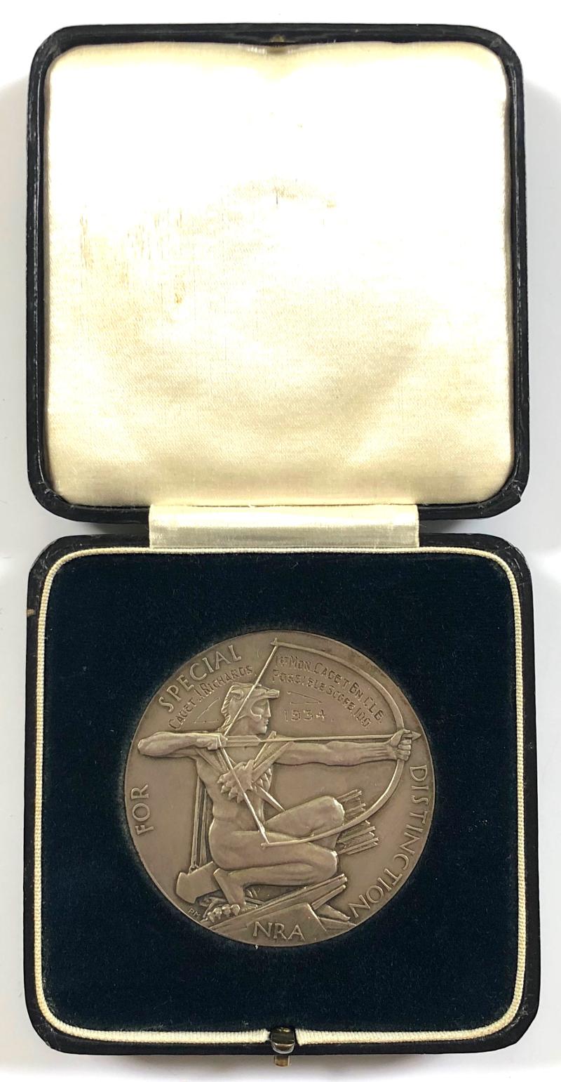 King's Trophy Competition NRA Special Distinction Shooting Medal CLB
