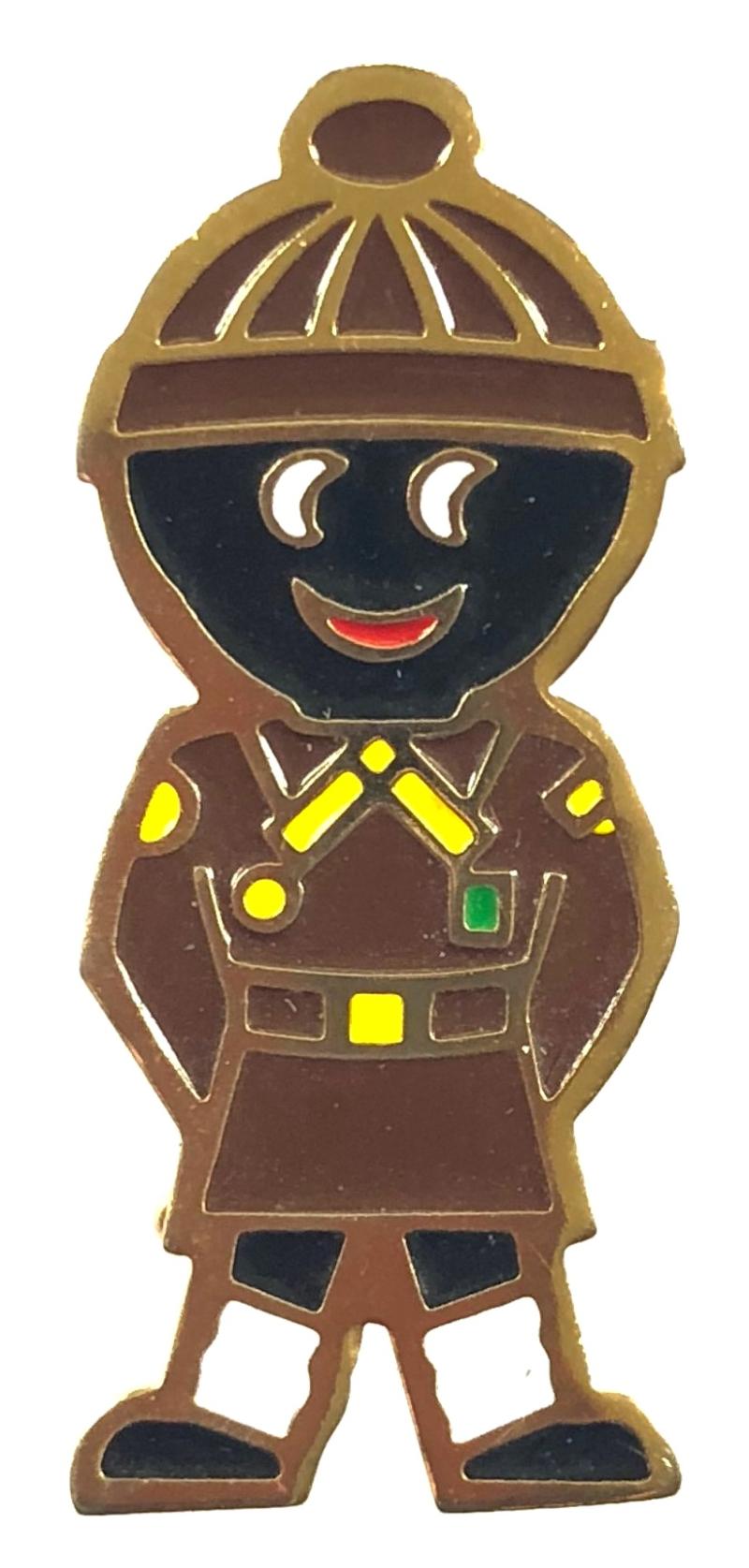 Robertsons c1990 Golly brownie acrylic badge