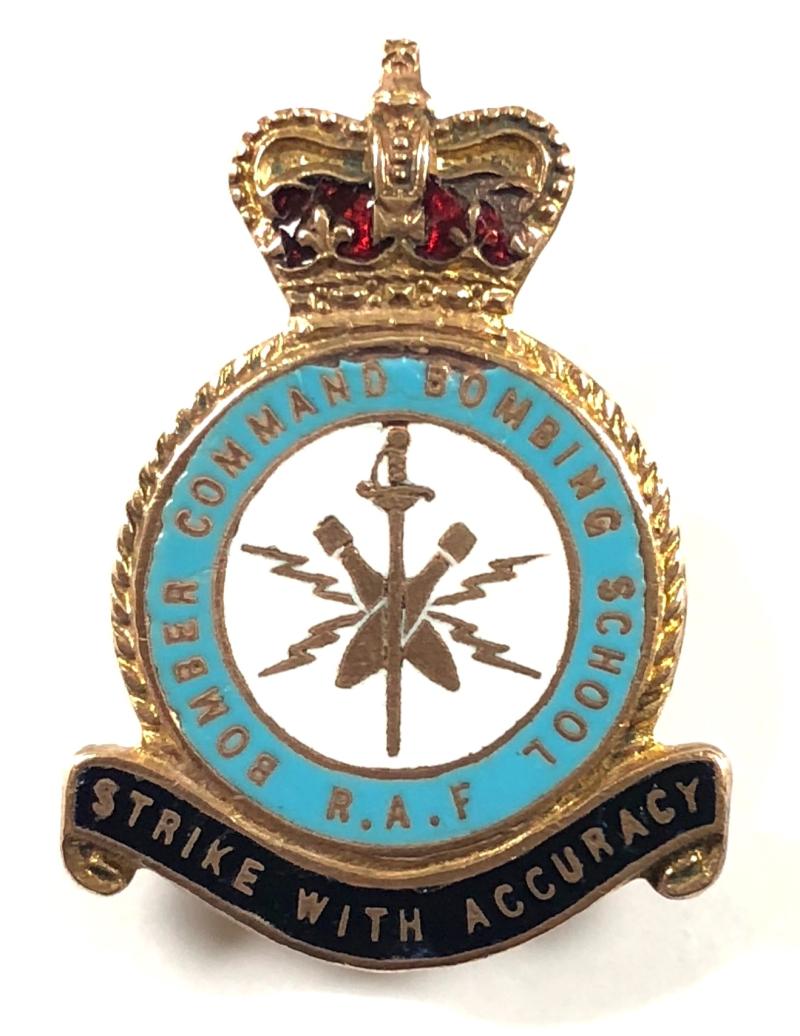 RAF Bomber Command Bombing School Royal Air Force badge Lindholme 1952 - 1968