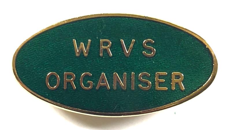 Womens Royal Voluntary Services WRVS Organiser badge