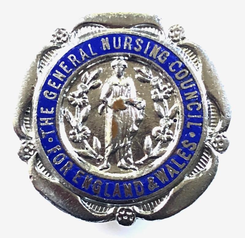 WW2 General Nursing Council State Registered Nurse SRN badge