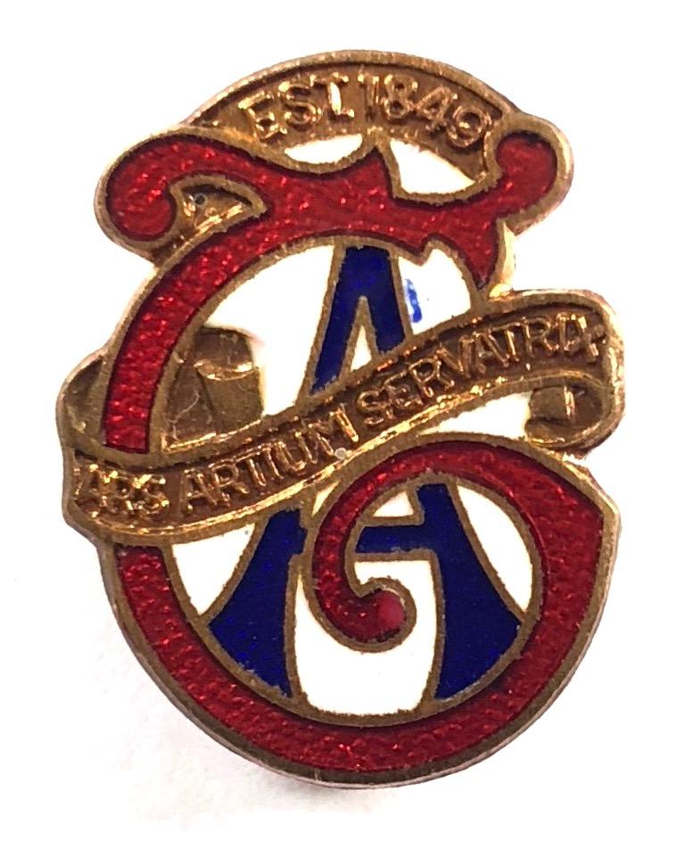 Typographical Association printers trade union badge 1849 to 1964