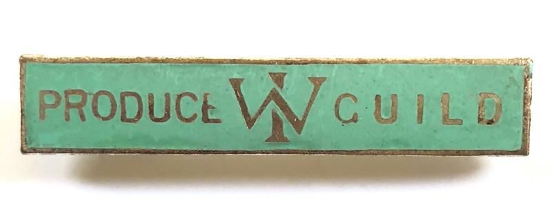 Womens Institute WI Produce Guild home front badge c1939