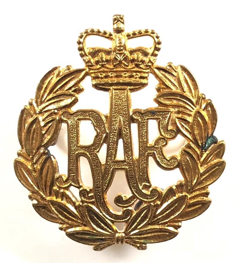 Royal Air Force post 1953 other ranks brass RAF cap badge
