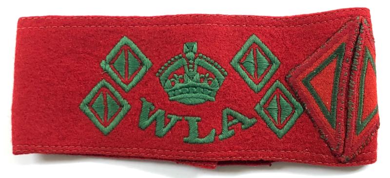 WW2 Womens Land Army WLA five year service armband