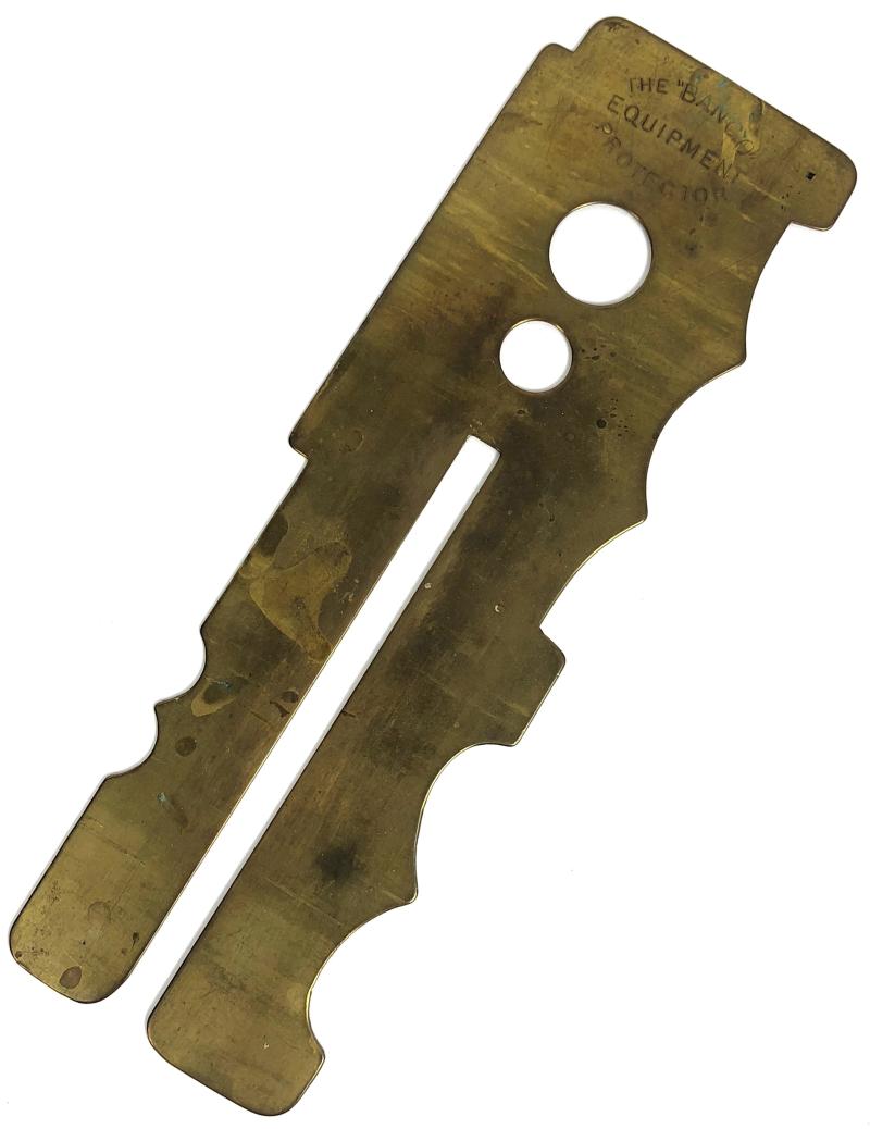 The Banco Equipment Protector brass button stick