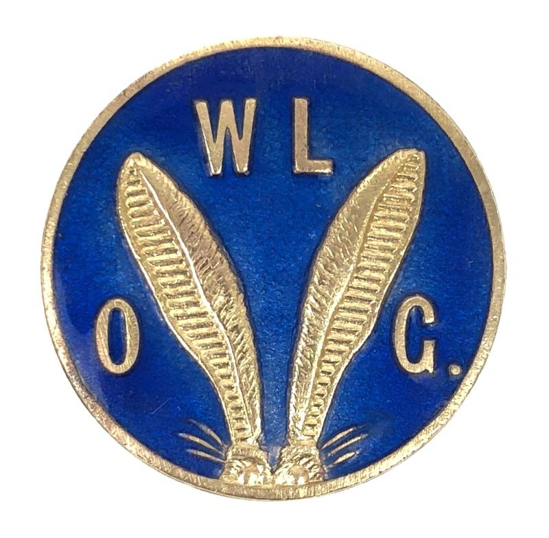 Wilfredian League of Gugnuncs WLOG Pip Squeak & Wilfred childrens club badge