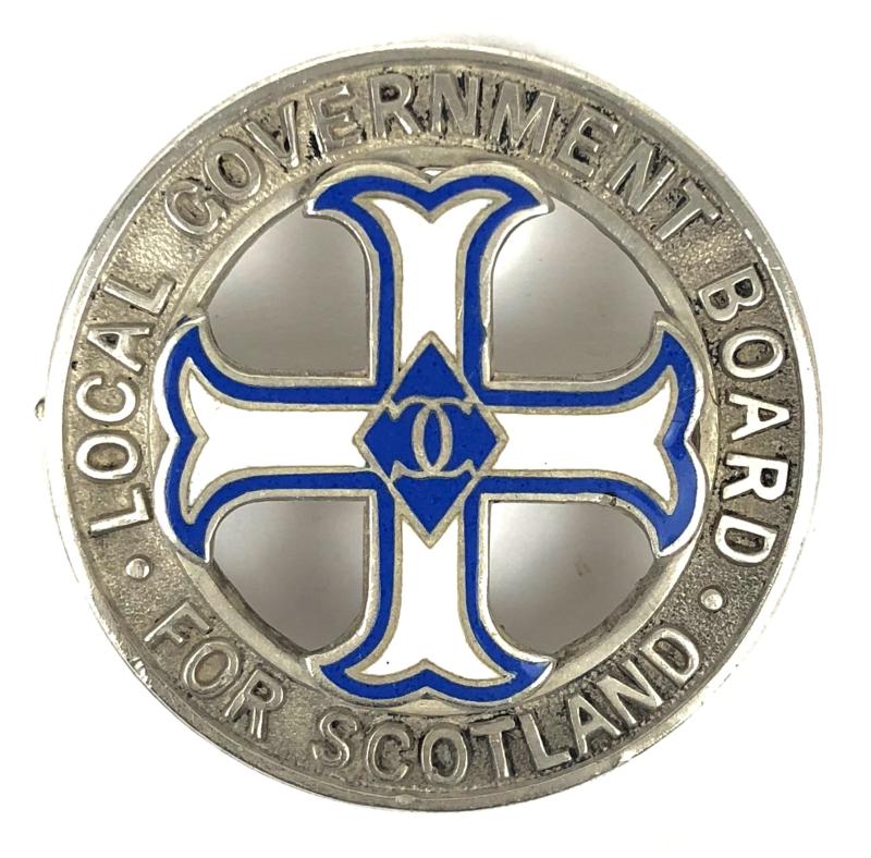 Local Government Board for Scotland 1915 Fever Nurse Badge