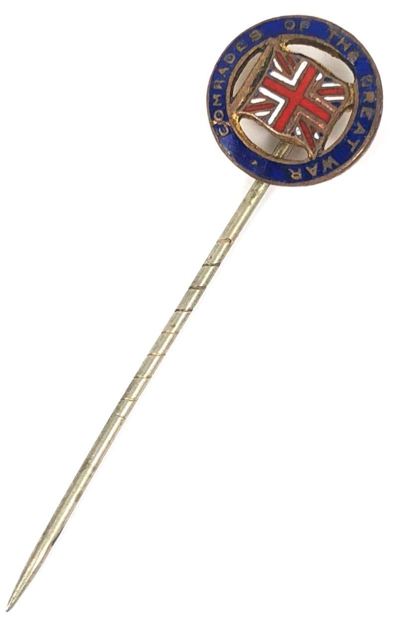 Comrades of The Great War stick pin badge