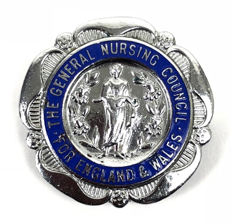 General Nursing Council State Registered Nurse SRN badge