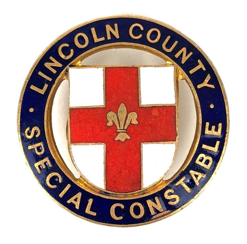 WW1 Lincoln County Special Constable police badge