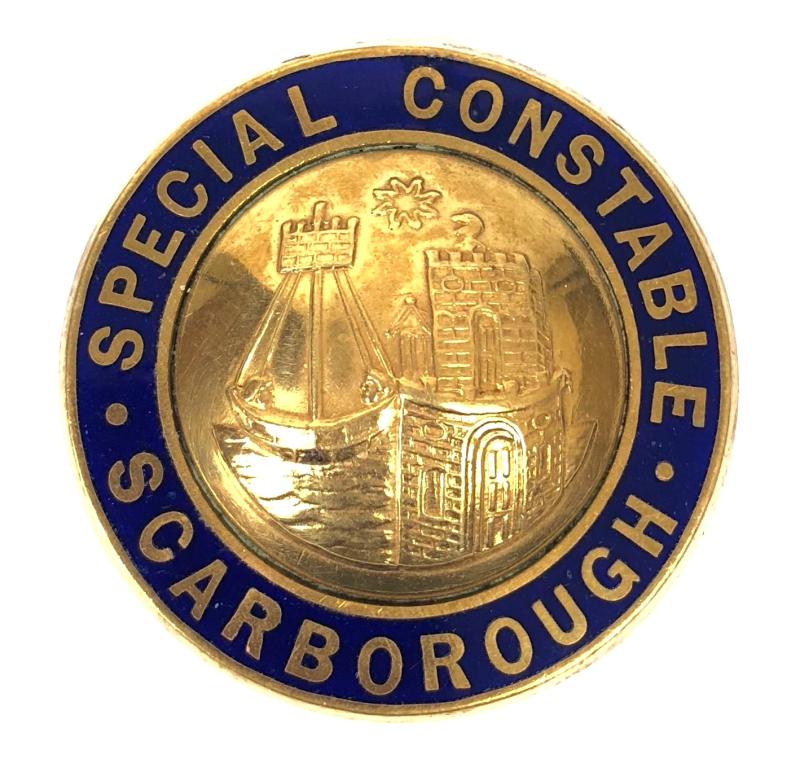 WW1 Scarborough Borough Special Constable Police Badge