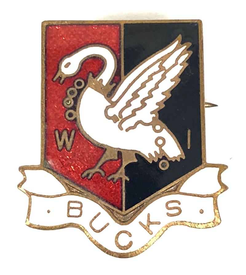 Buckinghamshire Women's Institute W.I. Badge