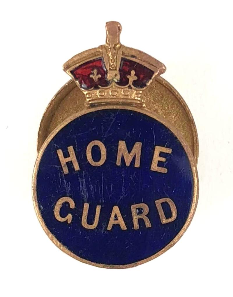 WW2 Home Guard Invasion Defence lapel badge