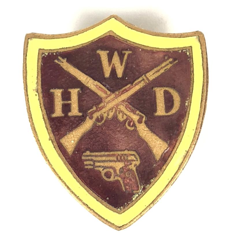 WHD Womens Home Defence HG auxiliaries badge Collins London