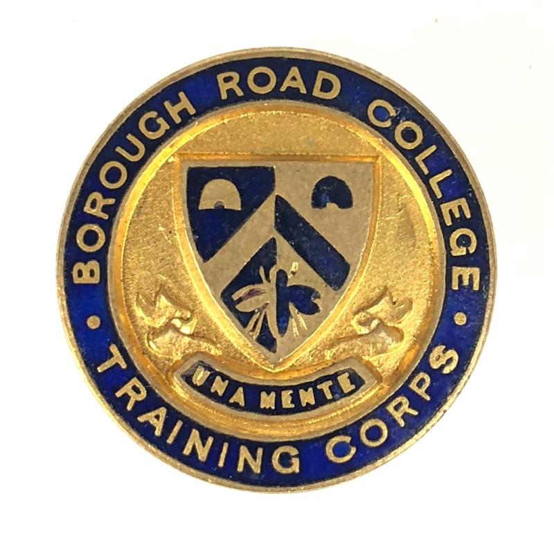 Borough Road College Training Corps VTC Badge