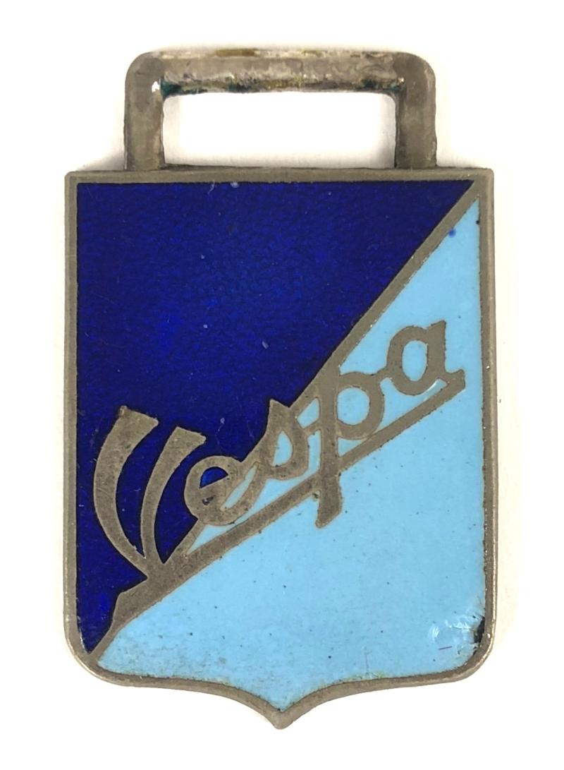 Vespa Scooter R Sculthorp & Co Ltd key fob advertising badge R.Sculthorp & Co Ltd
