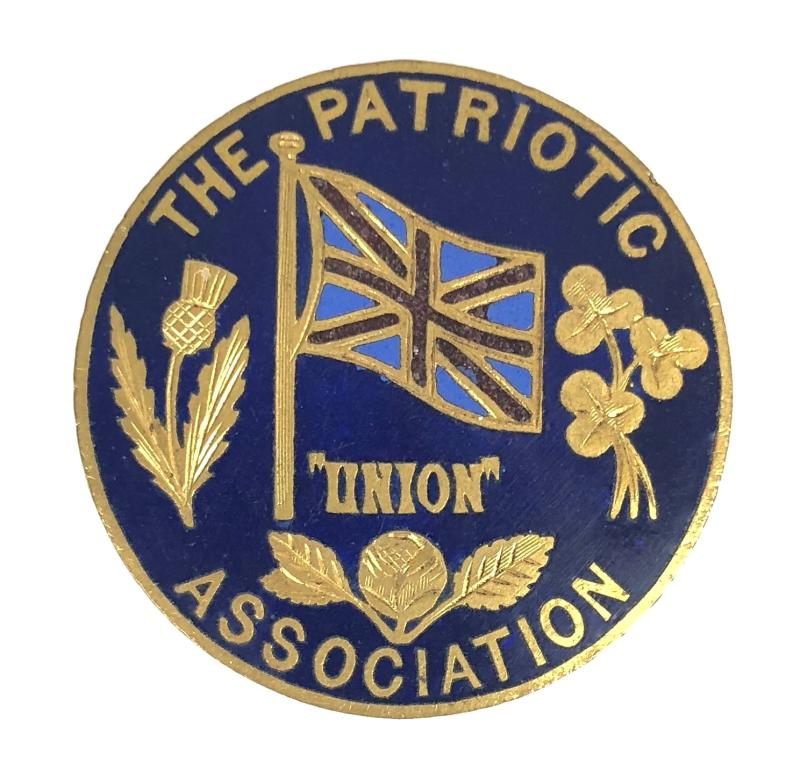 The Patriotic Association Union Flag Badge