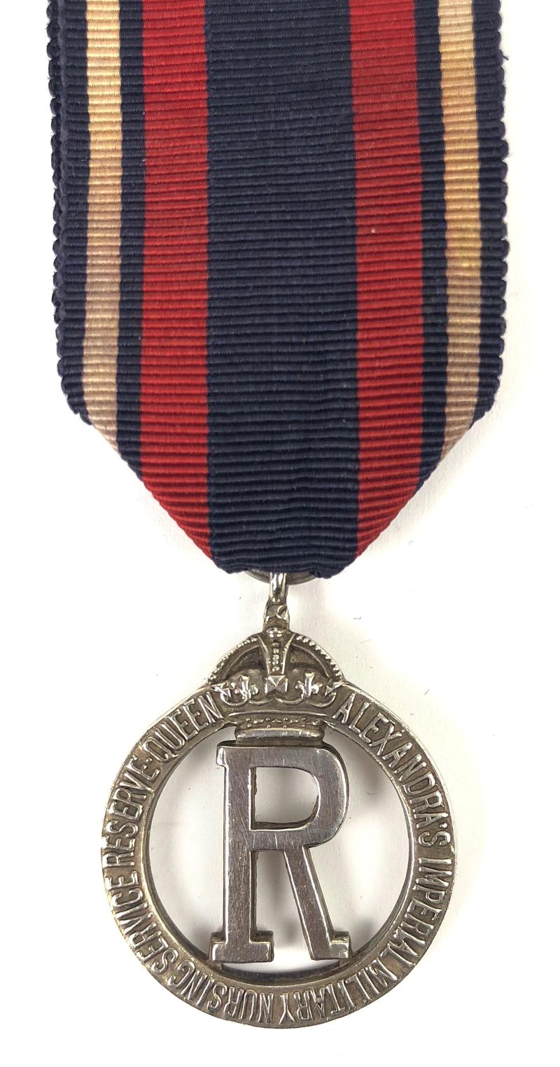 QAIMNSR 1915 hallmarked silver tippet badge medal