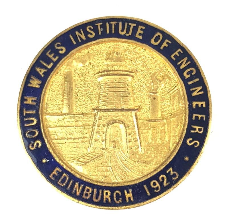 South Wales Institute Of Engineers Badge Cardiff