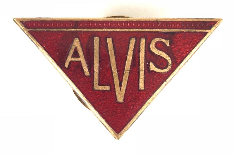 Alvis Car Company Logo Promotional Lapel Badge