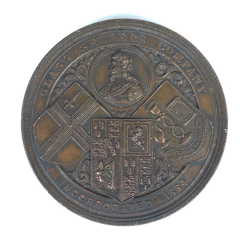 The Worshipful Company of Glass Sellers 1877 Prize Medal