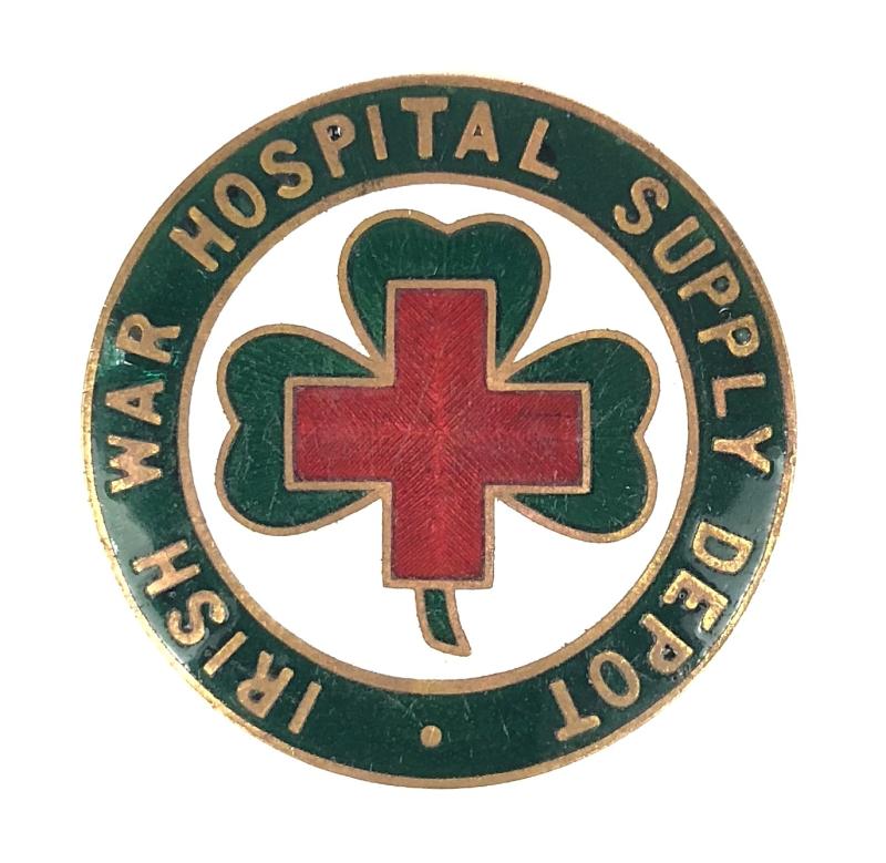 WW1 Irish War Hospital Supply Depot Badge