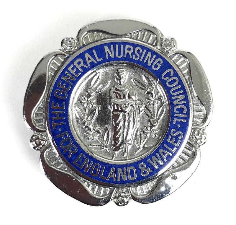 General Nursing Council State Registered Nurse SRN badge unnamed