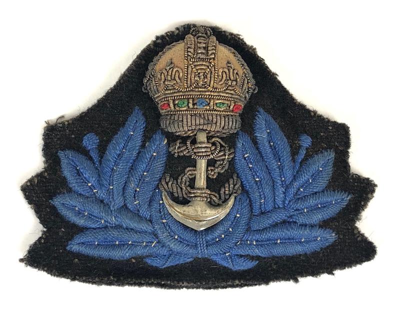 Womens Royal Naval Service WRNS officers hat badge