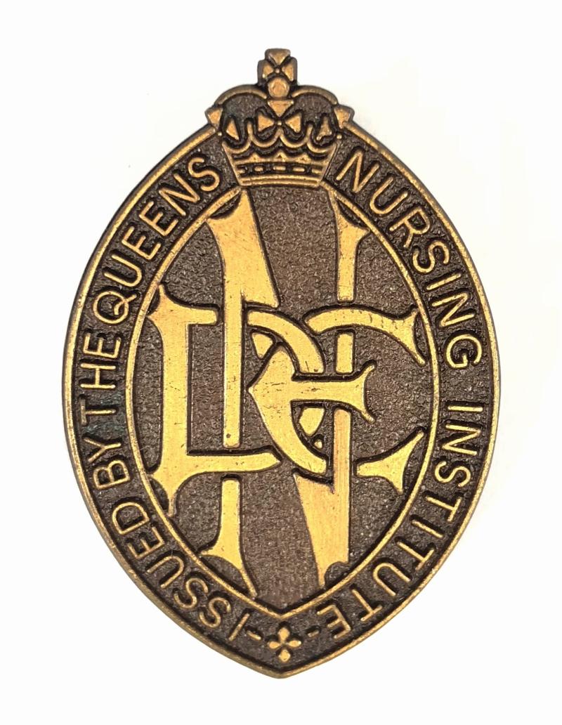 The Queens Nursing Institute District Enrolled Nurse Pin Badge